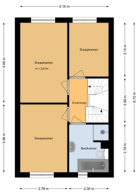 mediumsize floorplan